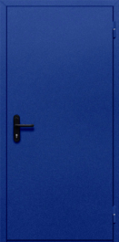 Фото двери «Однопольная глухая (синяя)» в Челябинску